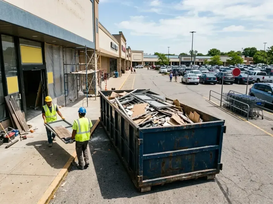 retail-store-renovation-debris-003 — frequently asked questions, Roll-off Dumpster Rentals in Estill Springs, TN
